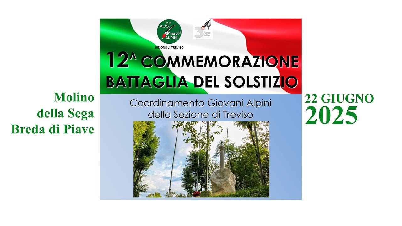 12° Commemorazione della Battaglia del Solstizio