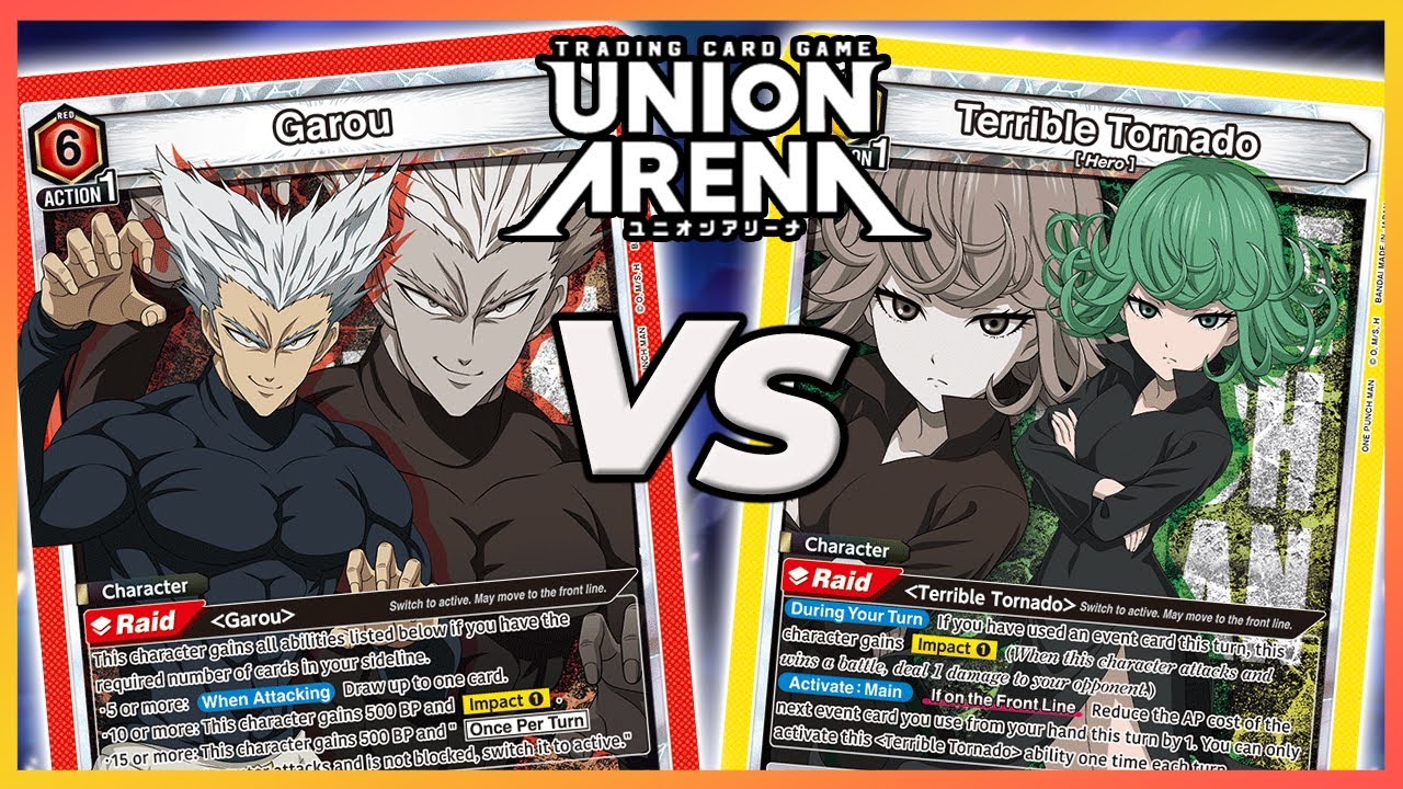 Union Arena Garou Mill VS Esper Sisters Combo | Северная Америка, One Punch Man Meta