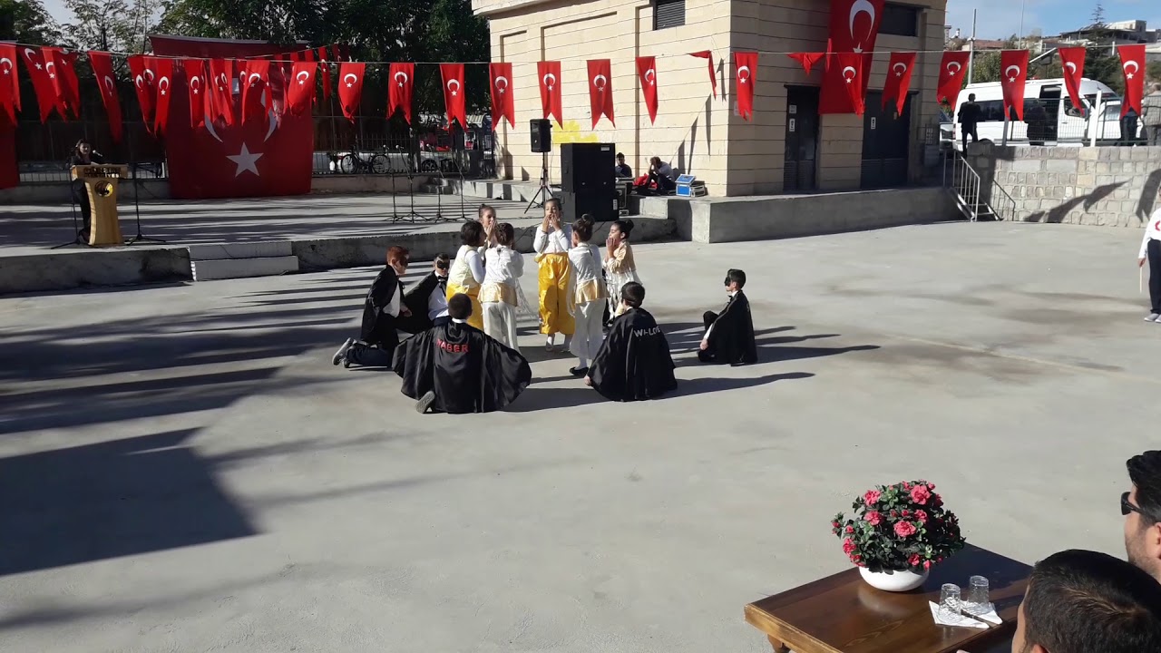 Ana dil rondu göreme ortaokulu 29 ekim kutlamasi 5-A sinifi