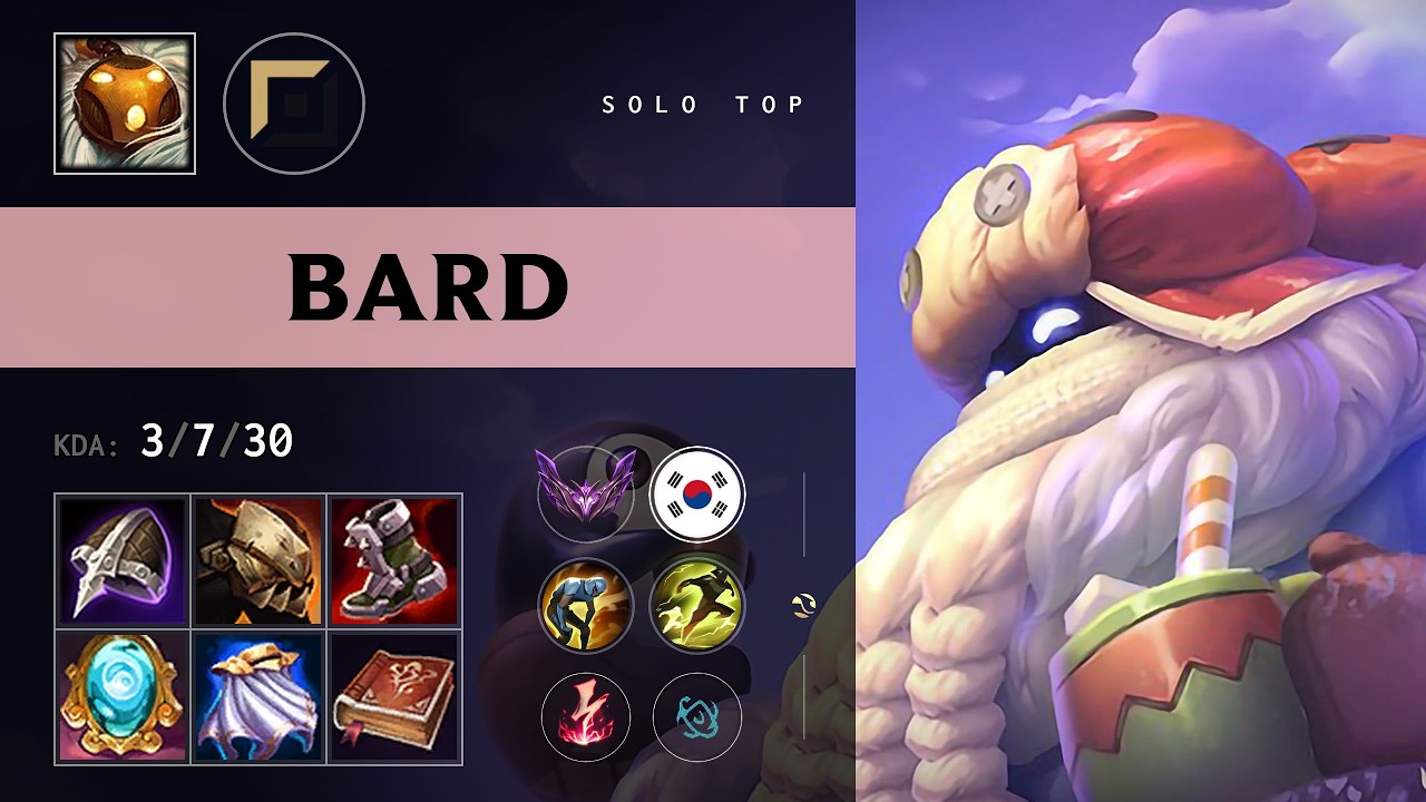 Bard Top vs Jax - KR Master Patch 26.15