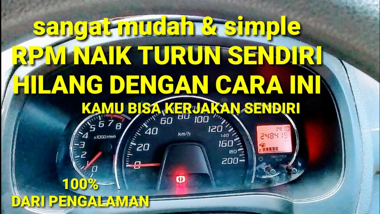 #RPM #AGYA #AYLA #NORMAL  SOLUSI CARA MENGATASI RPM TINGGI DAN NGEDROP SENDIRI PADA TOYOTA AGYA/AYLA