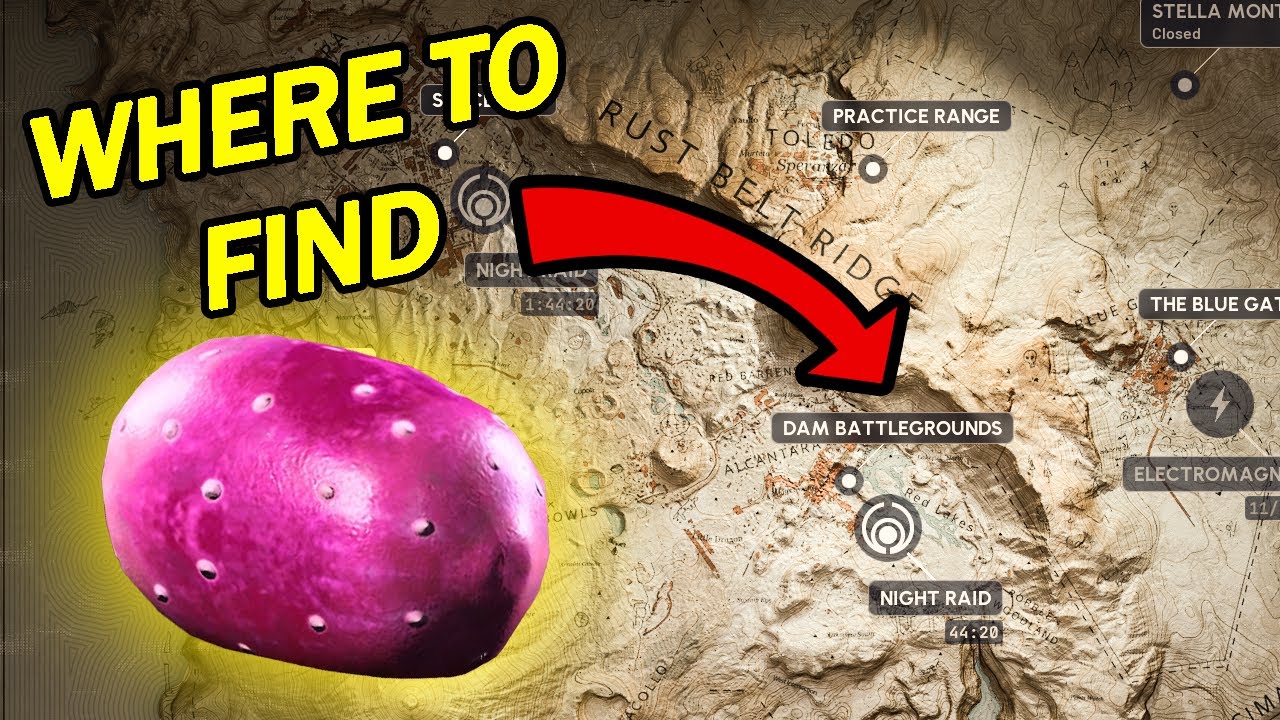Prickly Pear Locations in Arc Raiders