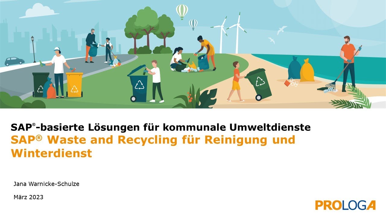 SAP&reg; Waste and Recycling f&uuml;r Reinigung und Winterdienst