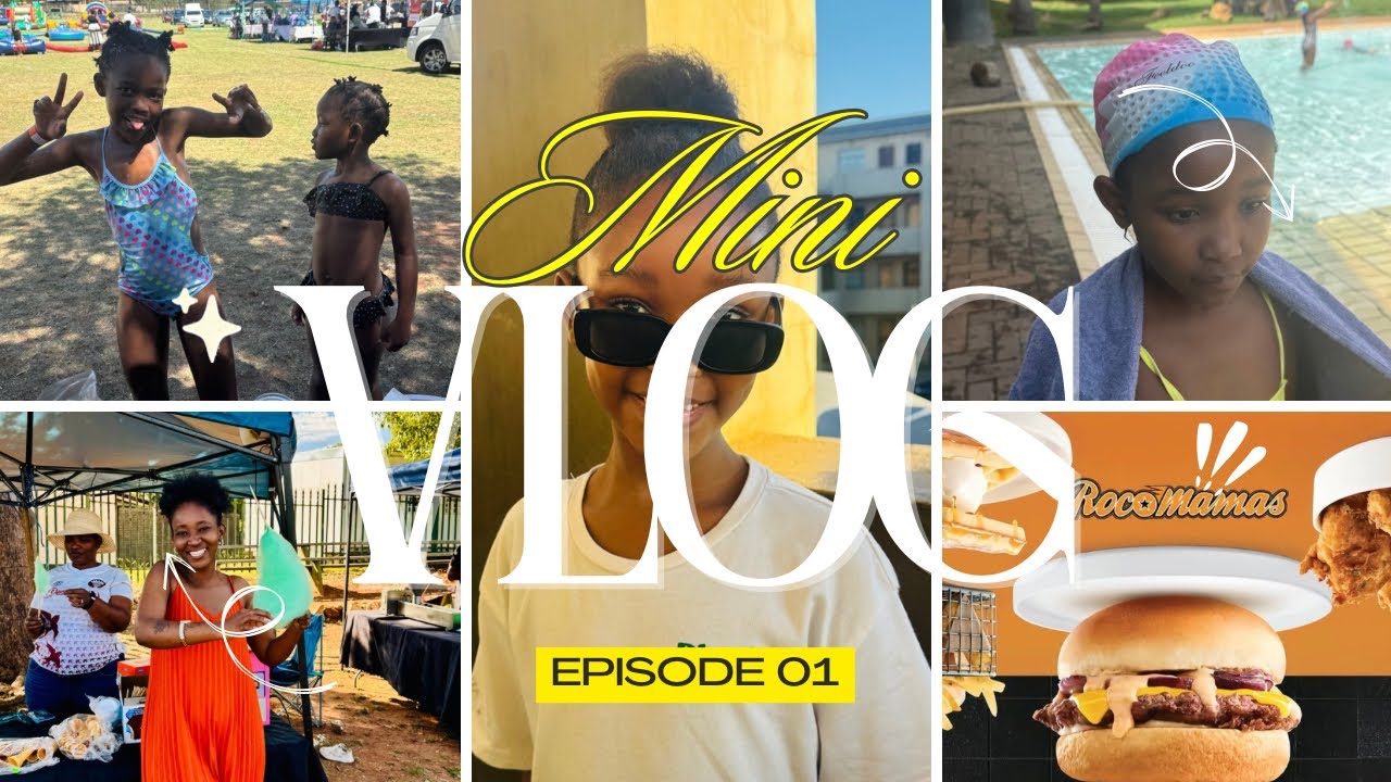 Mini Vlog: Christmas Prep Shopping, Swimming & School Market day with My Little Star✨