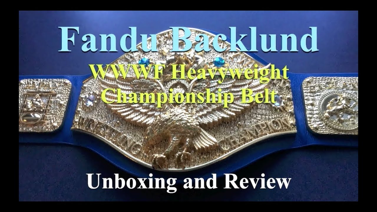 Fandu Backlund Championship Belt Review