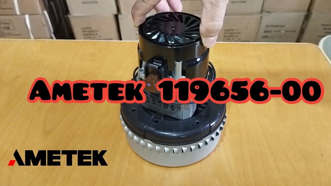 Ametek 119656 - 00 Motor Vacuum Wet and Dry, 2 Stage 220 - 240 Volt AC