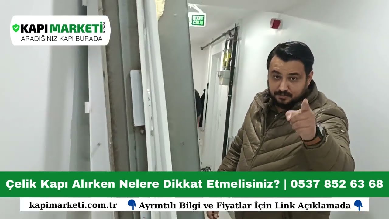 Çelik Kapı Alırken Nelere Dikkat Edilmeli ? Çelik Kapı Montajını Nasıl Yapılmalıdır - 0537 852 63 68