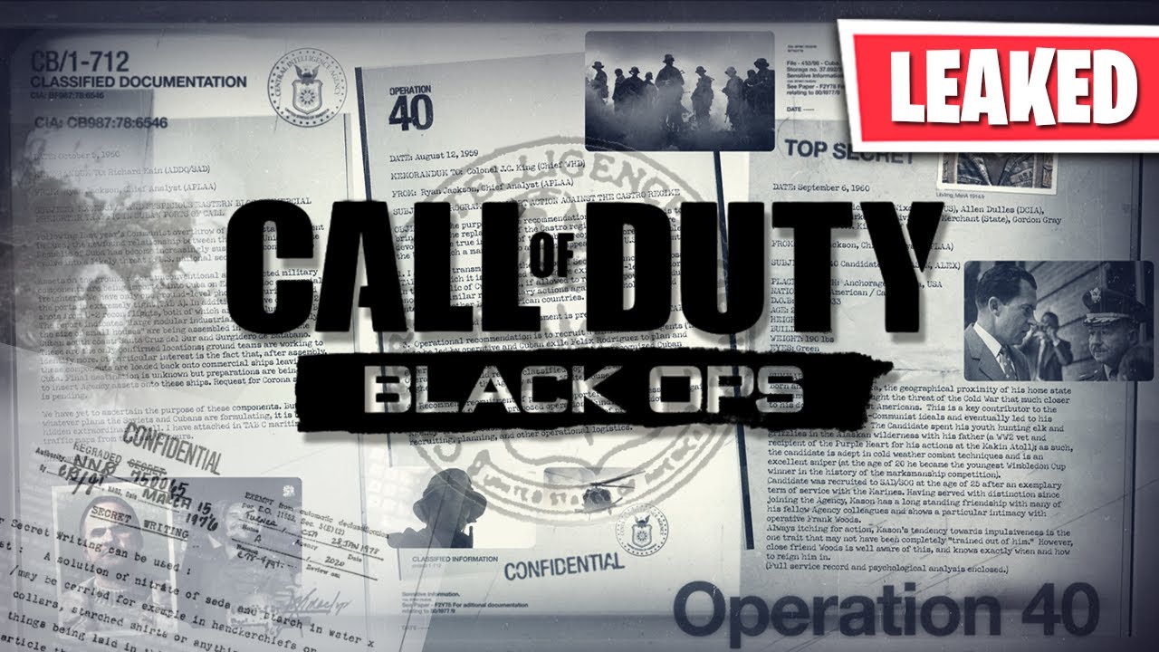 *NEW* CALL OF DUTY BLACK OPS 2020 LEAKS...