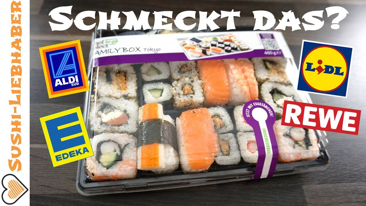 Fertig-Sushi aus dem Supermarkt - getestet!