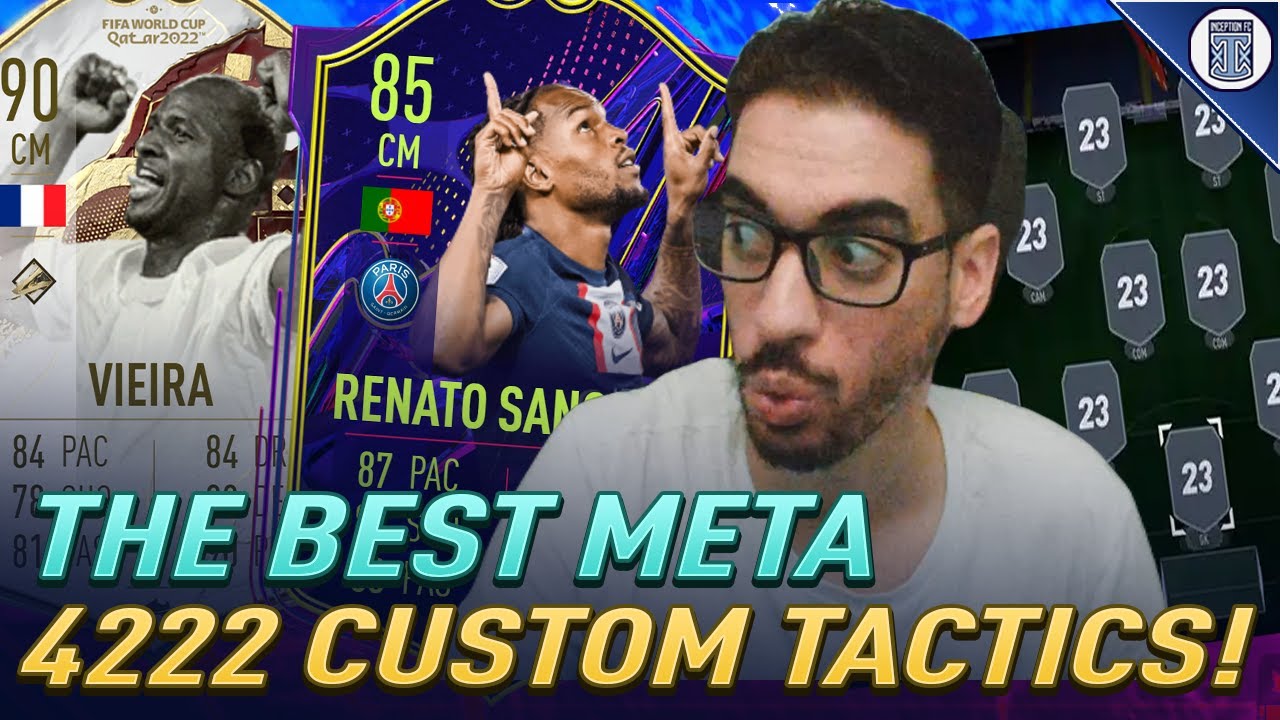 *POST PATCH* META 4222 CUSTOM TACTICS FOR FIFA 23 ULTIMATE TEAM ELITE/FUTCHAMPS RANK 1