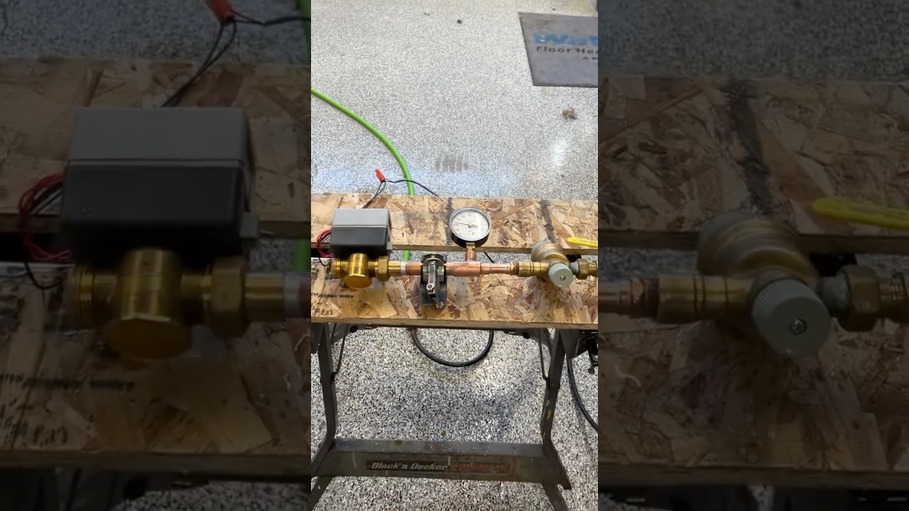 Zone valve shut off pressure demo