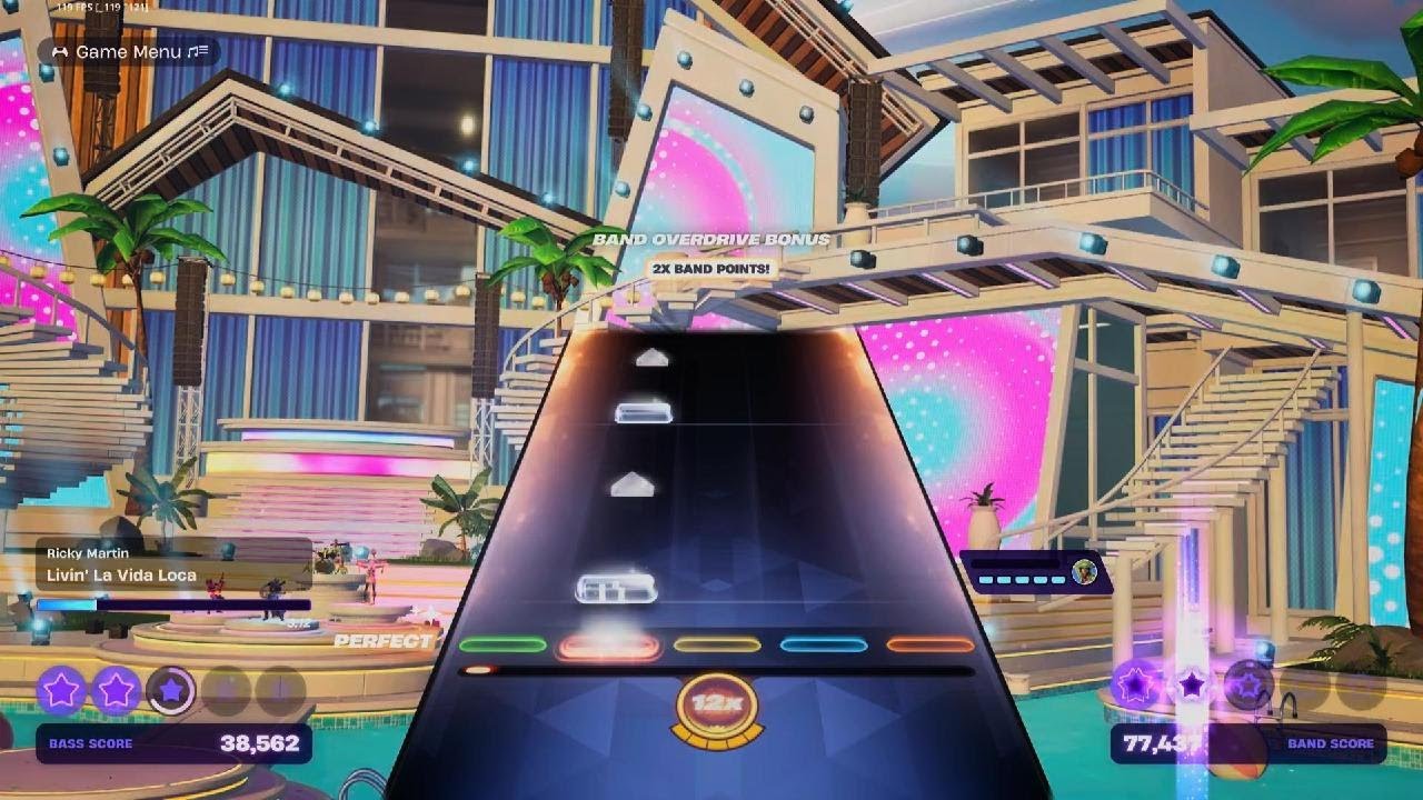 Fortnite Festival Livin' La Vida Loca Bass FC