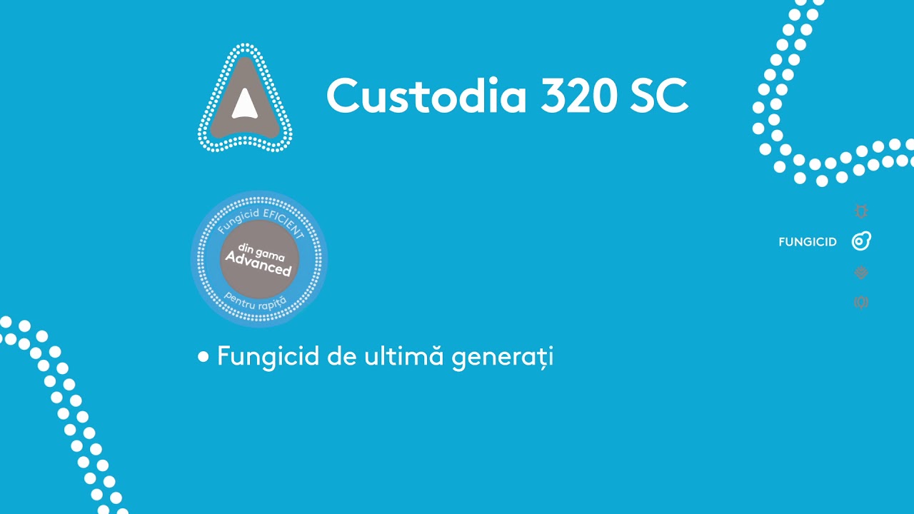 Custodia 320 SC fungicid pentru combaterea bolilor din culturile de rapiță