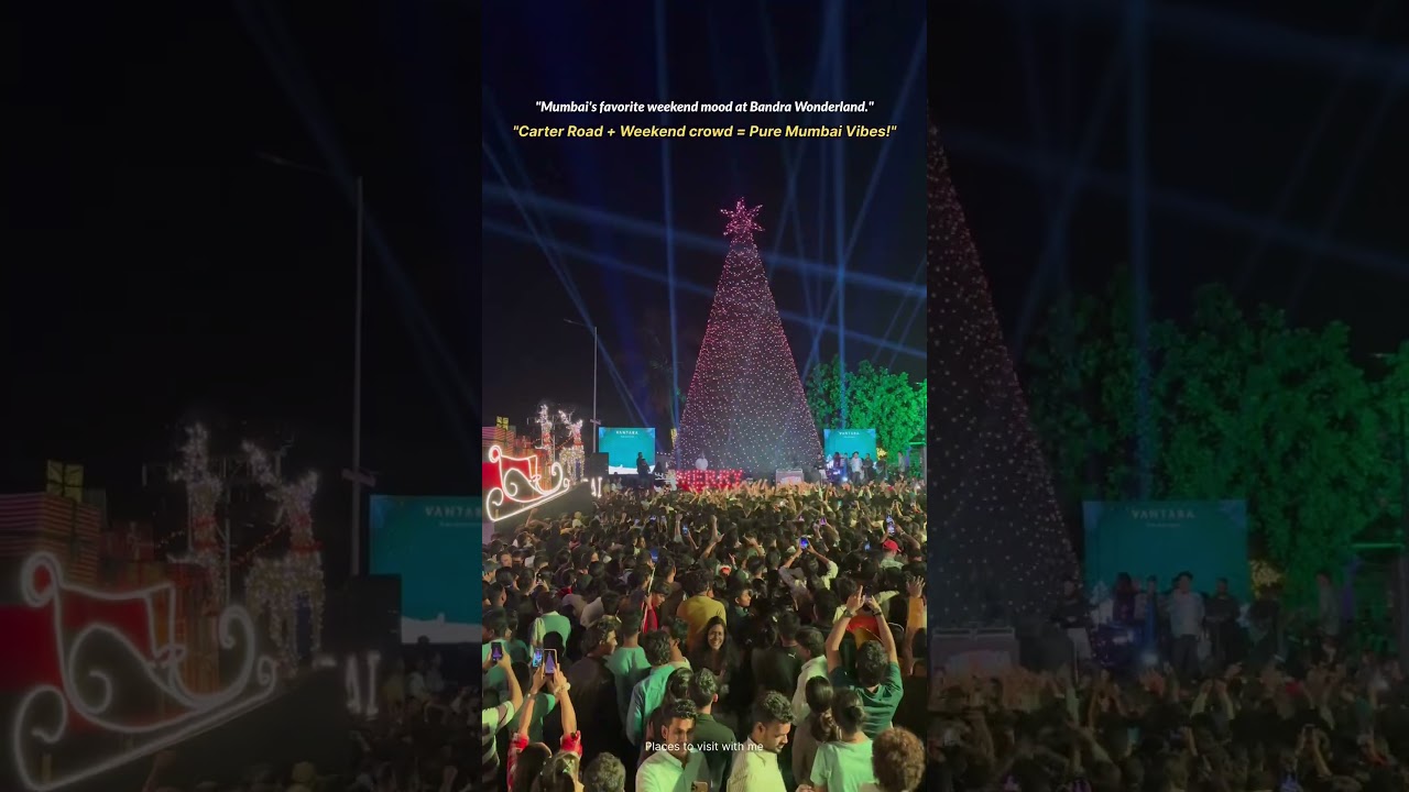 The Crowd at Bandra Wonderland 2025 at Carter Road 