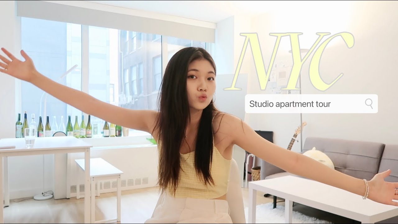 My NYC apartment tour | studio in Manhattan