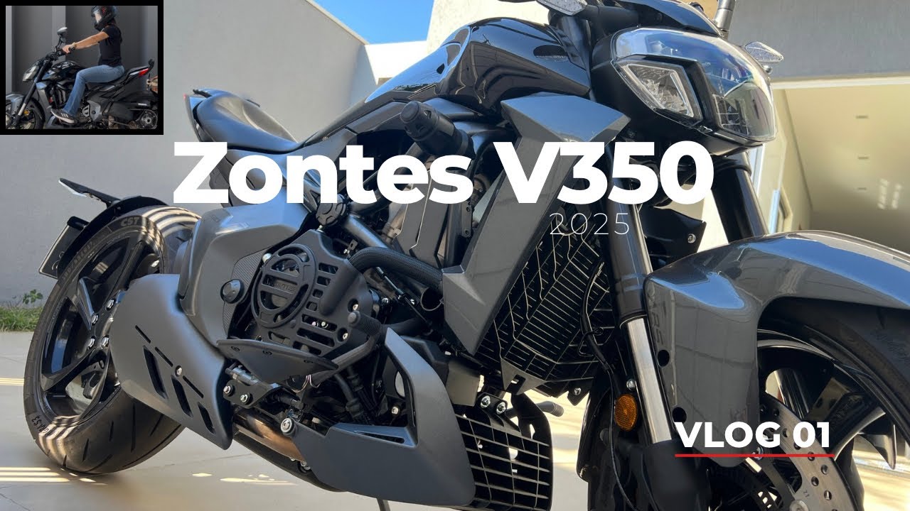 TUDO SOBRE A MOTO ZONTES V350 2025