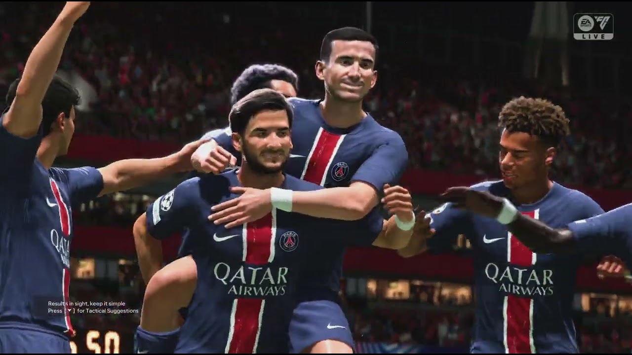 EA SPORTS FC 25 PSG VS ARSENAL|UEFA CHAMPIONS LEAGUE LEAGUE PHASE MATCHDAY 4