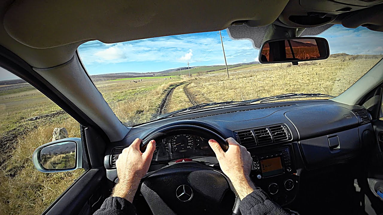 2002 Mercedes-Benz ML270 | POV - Driving on Muddy Roads 4K HDR