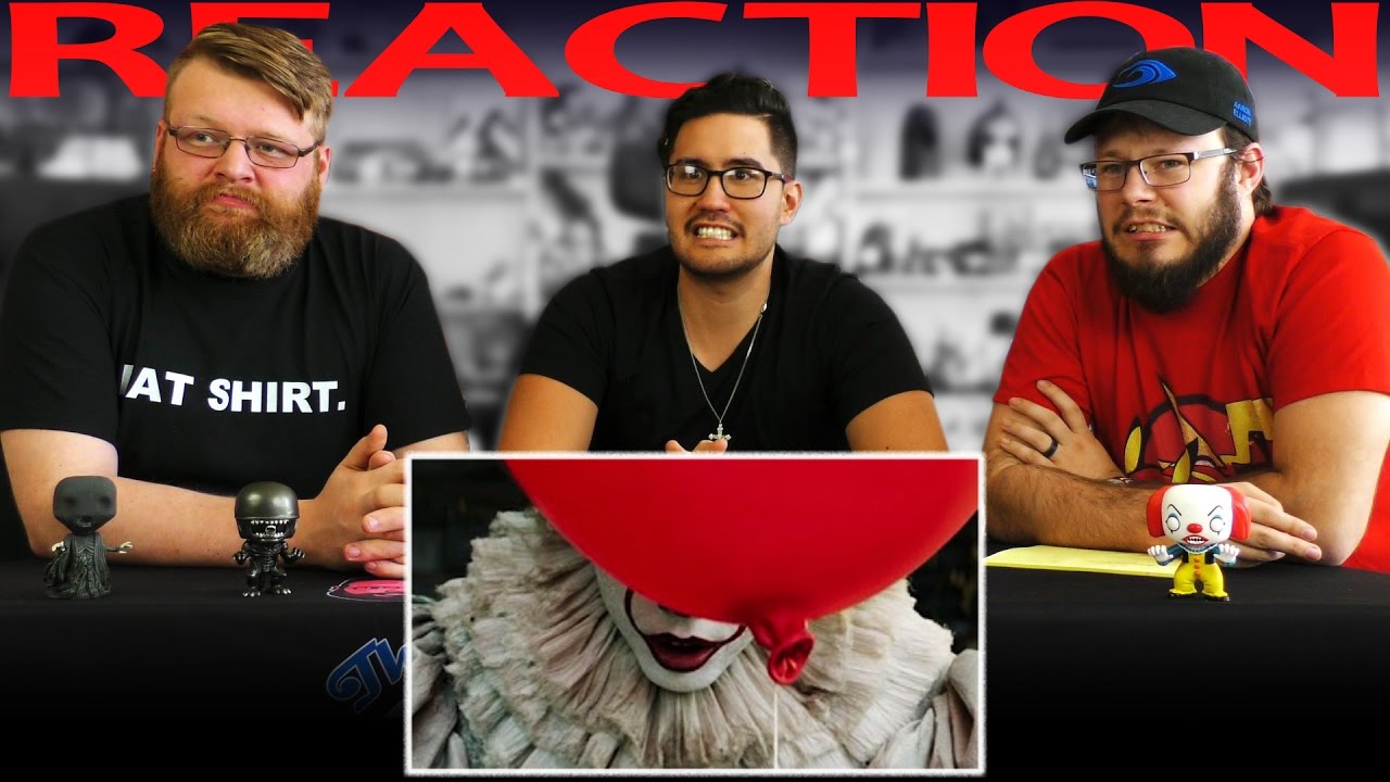 IT Movie Trailer (2017) REACTION!!