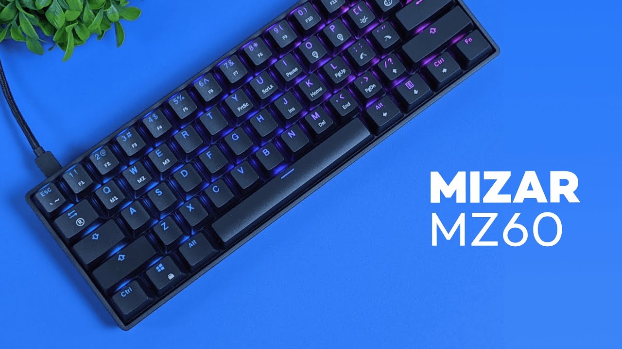Mizar MZ60 Luna Mechanical Keyboard Review