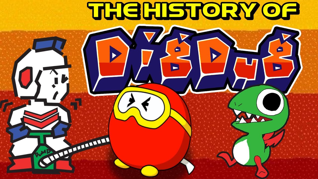 The History of Dig Dug - arcade console documentary