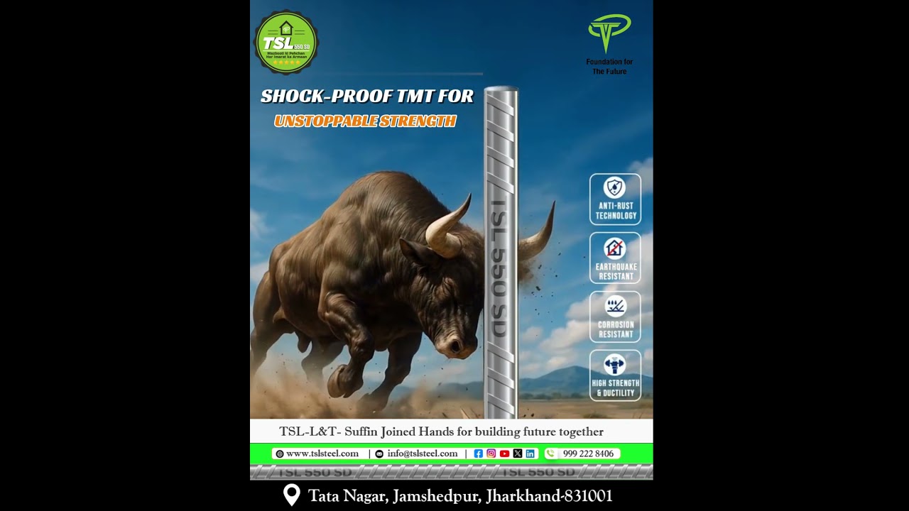⚡ TSL Shock Proof TMT &ndash; For Unstoppable Strength
