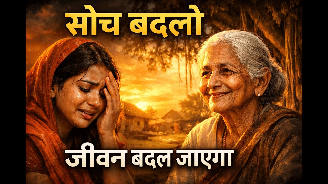 The Old Lady's Secret of Positive Thinking Hindi