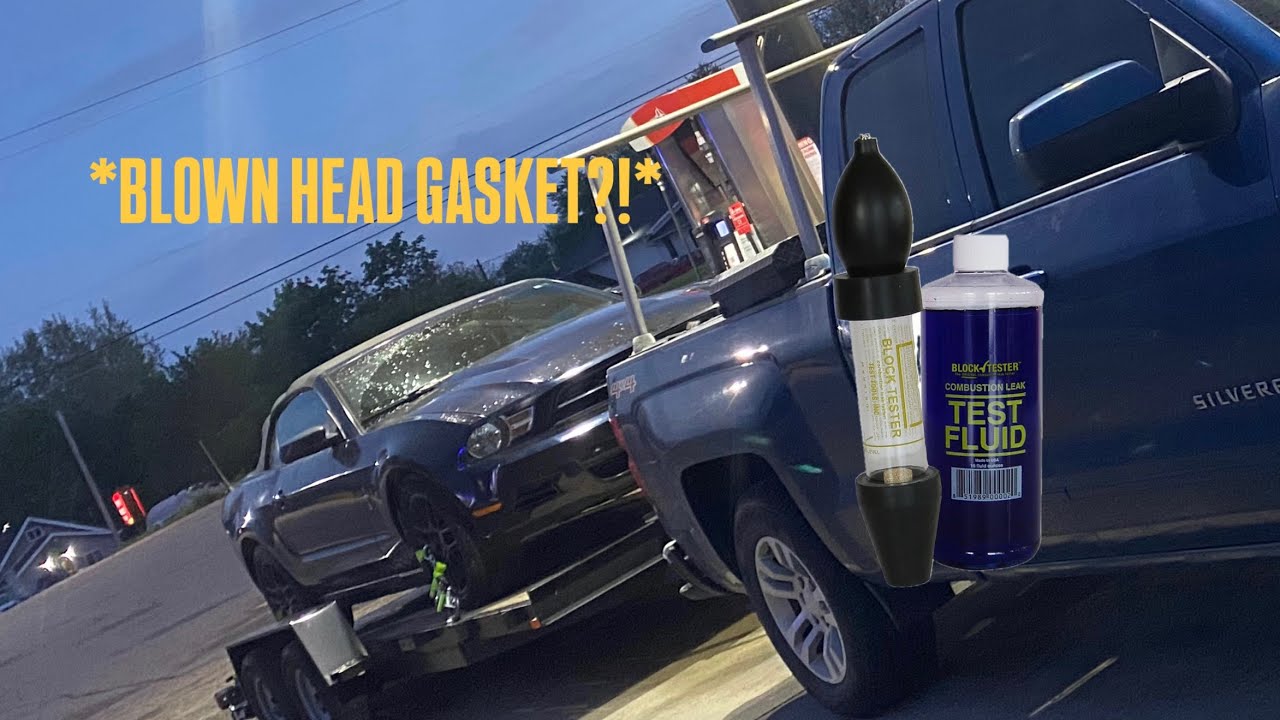 *BLOWN HEAD GASKET* TESTING A 2010 FORD MUSTANG FOR A BLOWN HEAD GASKET
