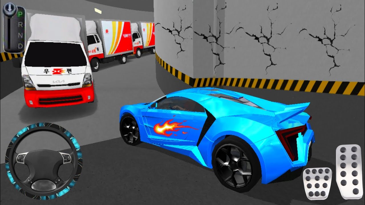 New Lamborghini Super Car Driving Praking House - 3D Driving Class Game - Android GamePlay #cargame 