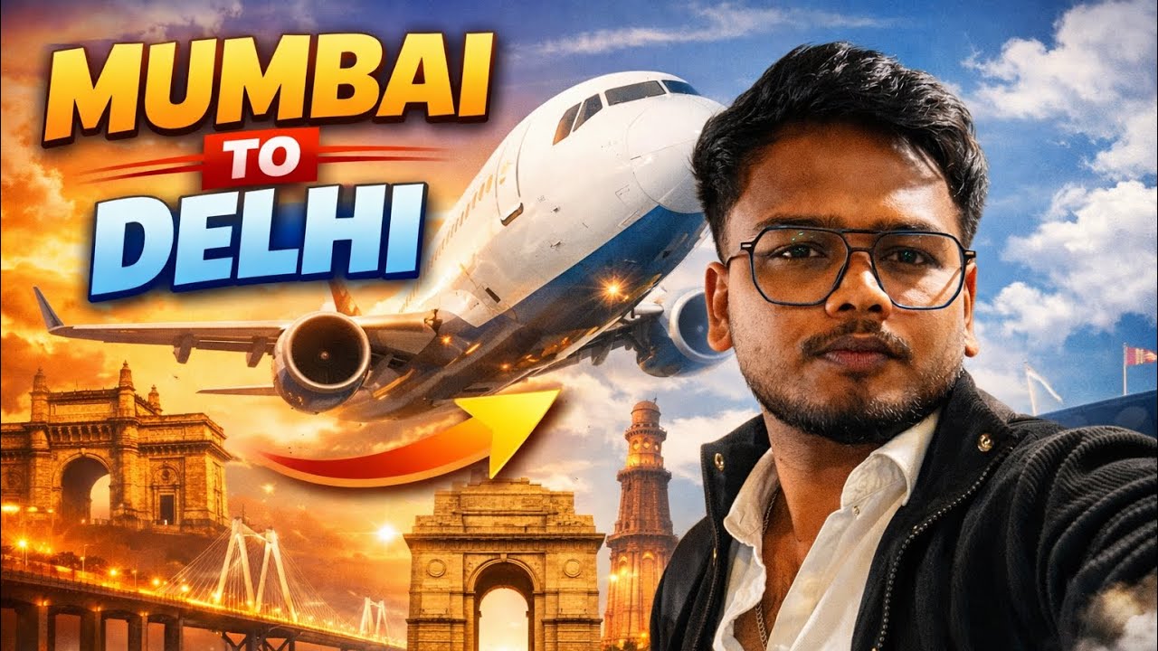 Mera dost rone laga mere jane ke gaam me Mumbai to Delhi