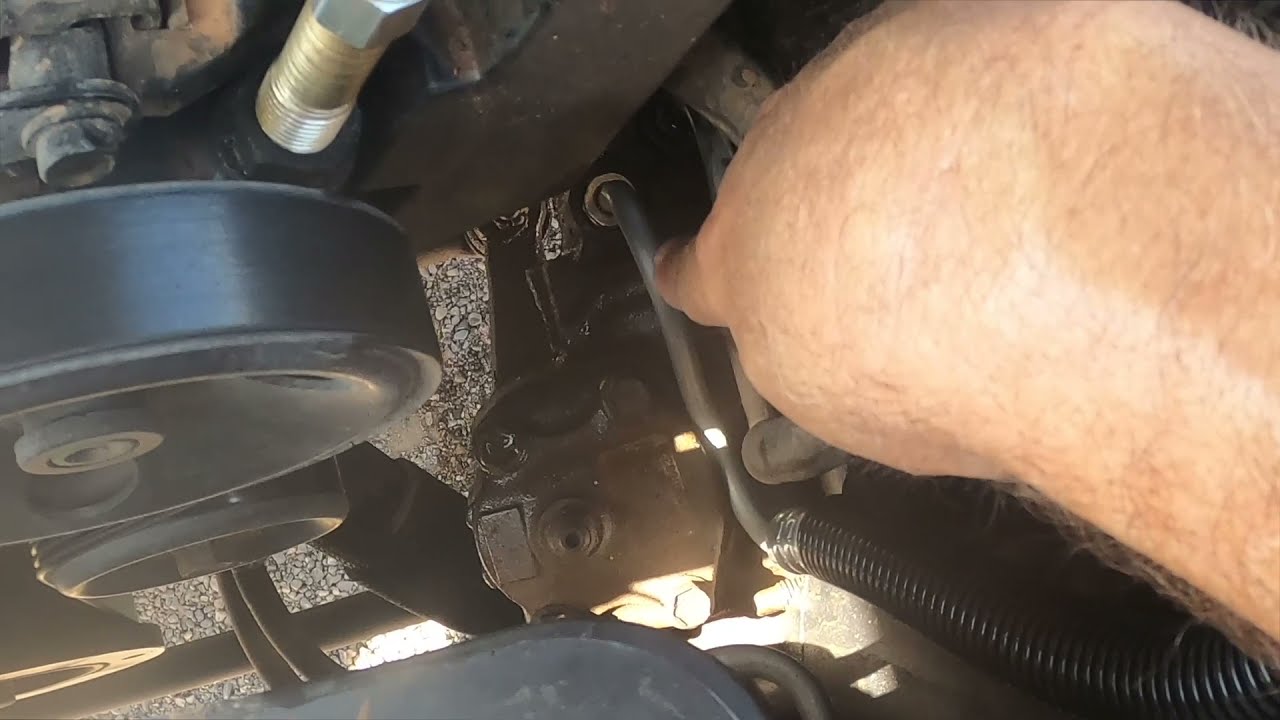 96 Jeep ZJ 4.0 power steering hose replacement