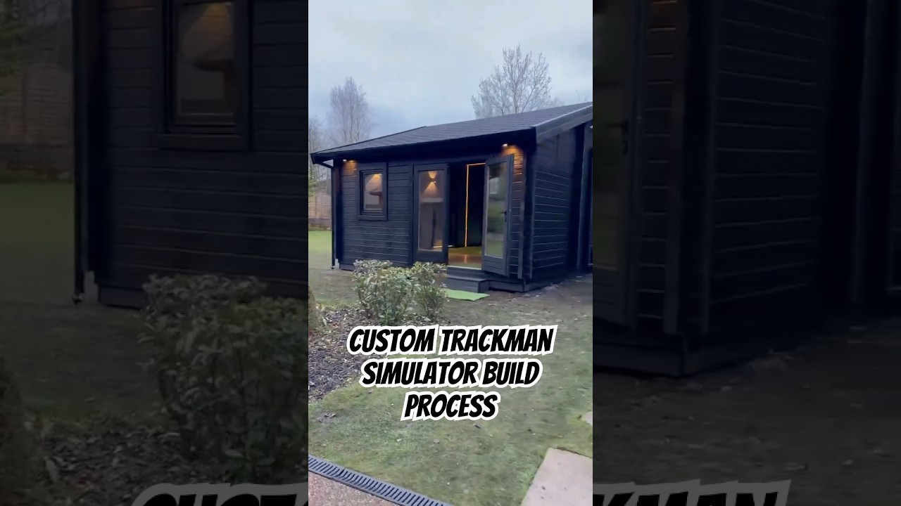 Custom Trackman Simulator Build Process 🤩
