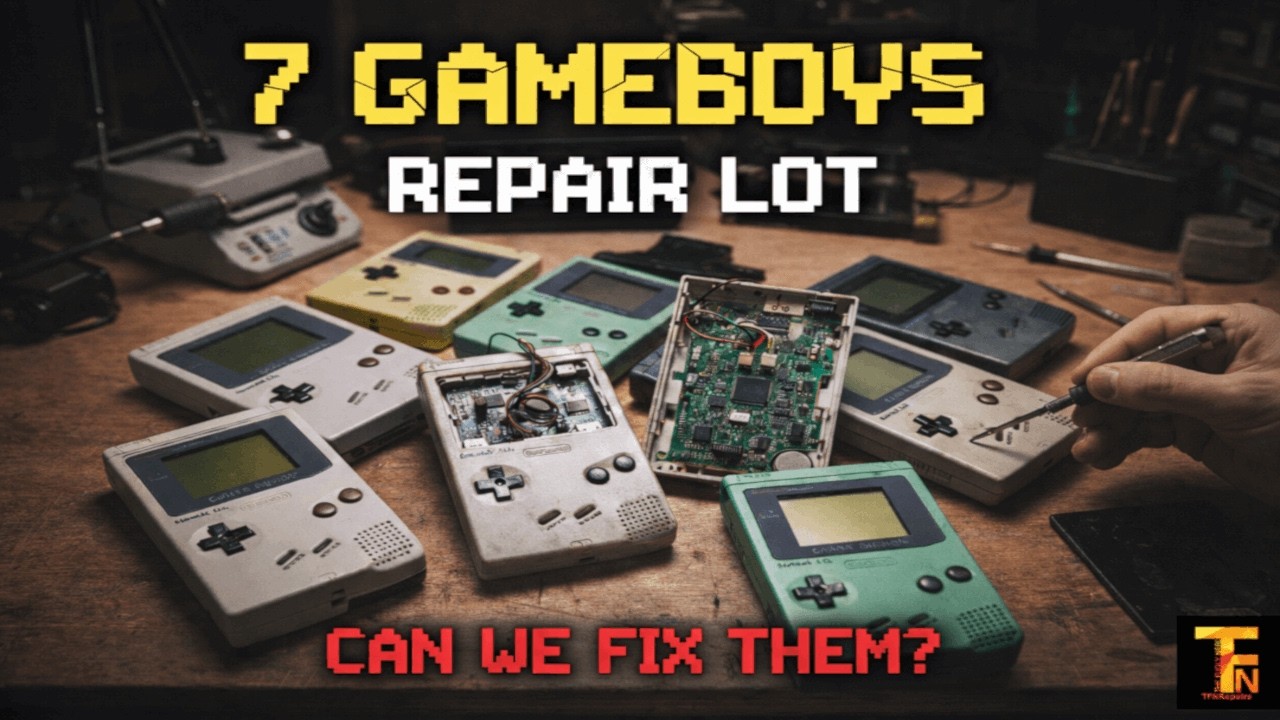 Game Boy Repair Lot Part 2: Fix the first Game Boy