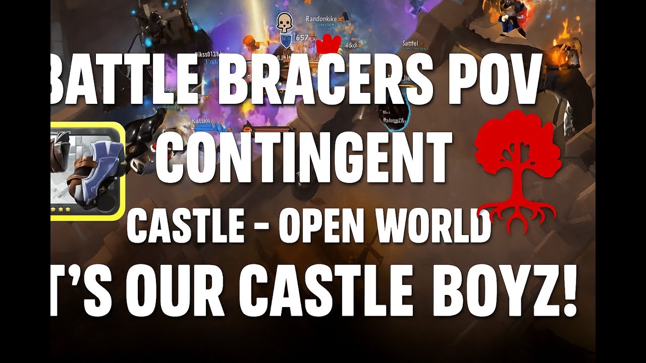 Battle Bracers POV - Contingent vs M3R - Castle ZvZ