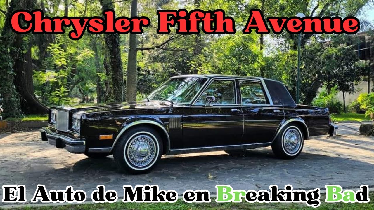 Chrysler Fifth Avenue 1989. La Pura Calidad... El Auto de Mike en Breaking Bad!
