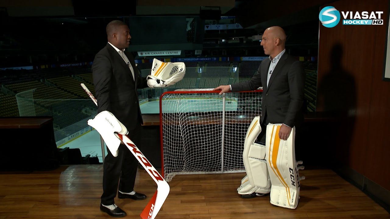 Erik Granqvist m&ouml;ter Kevin Weekes