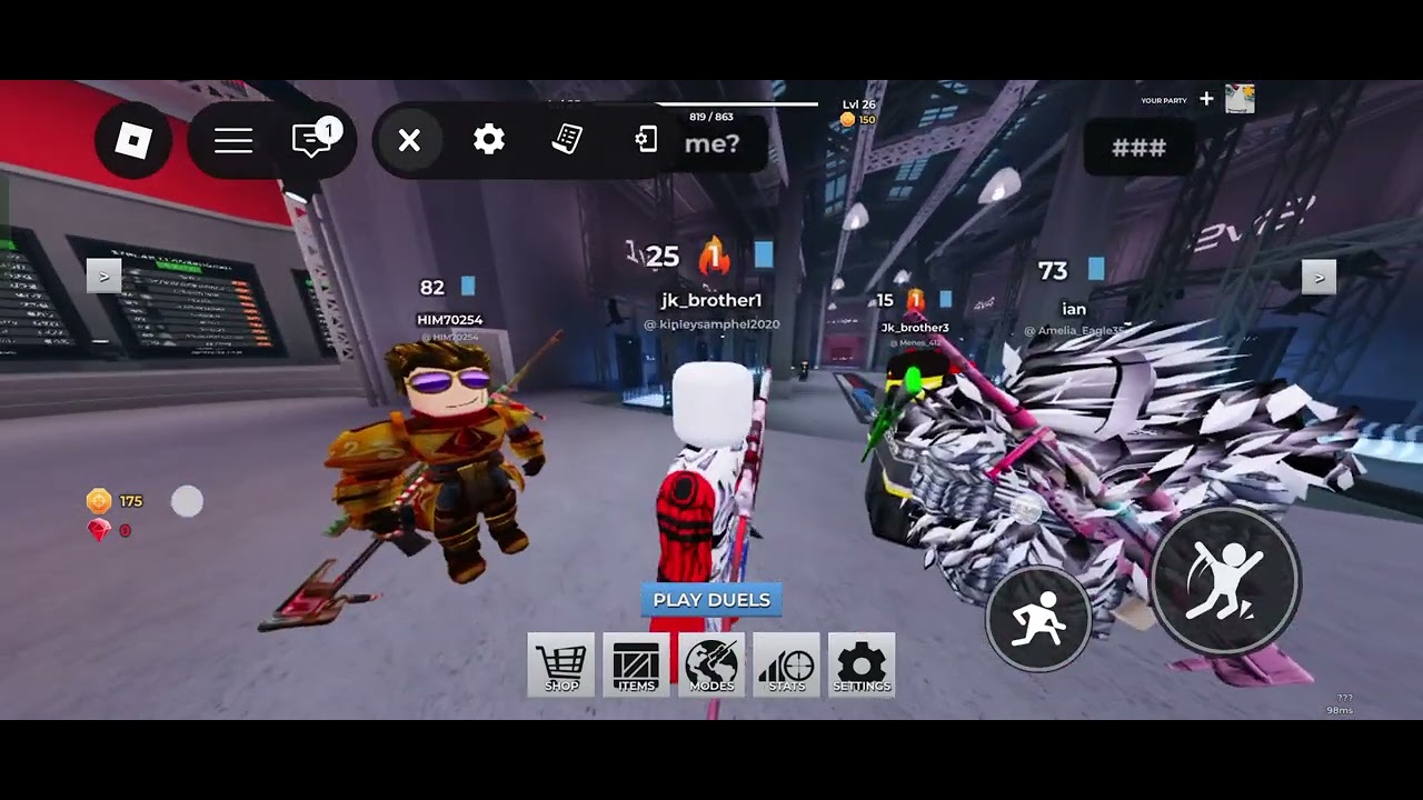 2 noobs called me and @Menesrblx a hacker lol