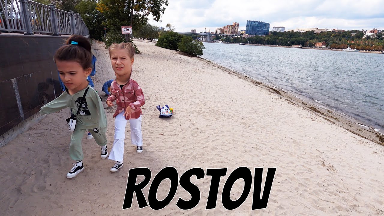 [4K] Away from the Bustle Sand Walk in Rostov - Rostov Arena, Don River🚶‍♂️4K WALK