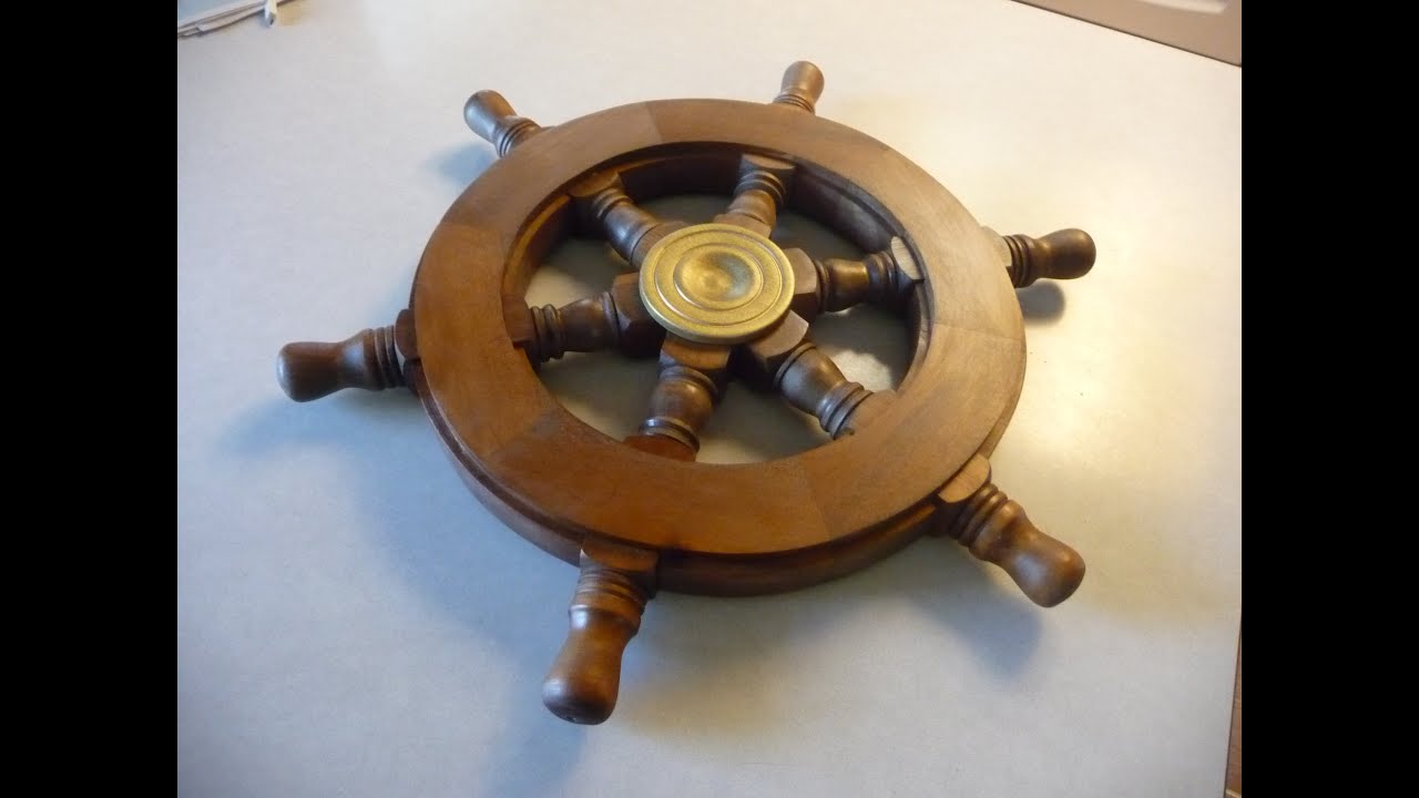 Making A Wood Ships Wheel