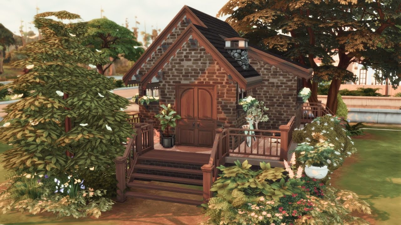 Cozy Wozie! | TS4 | Build sounds & sleepy music 🍂