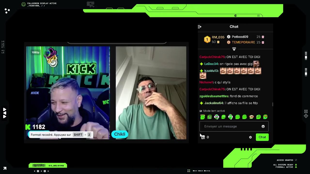 Loumani officiel  Watch on Live #kick  &  Gilbert Chikli