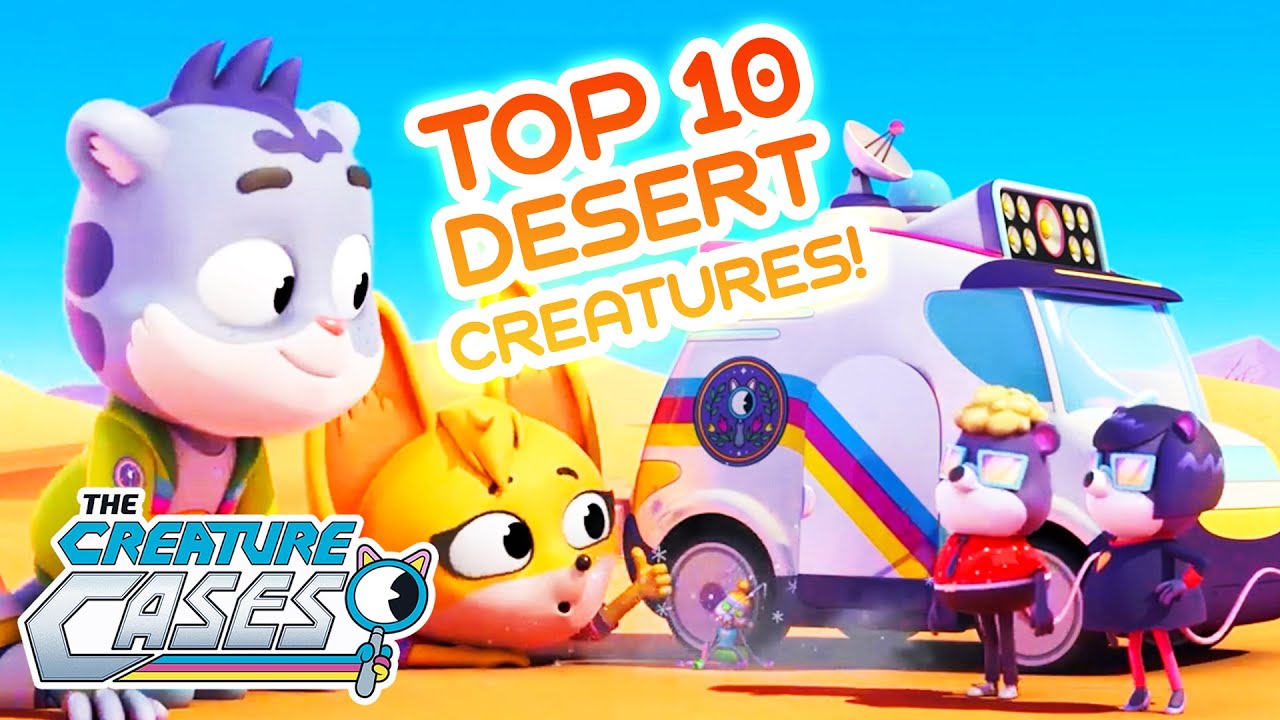 ​@The Creature Cases  – 🦎🐾 Top 10 Desert Creatures Adventures🌵🦂 | 20 + MIN