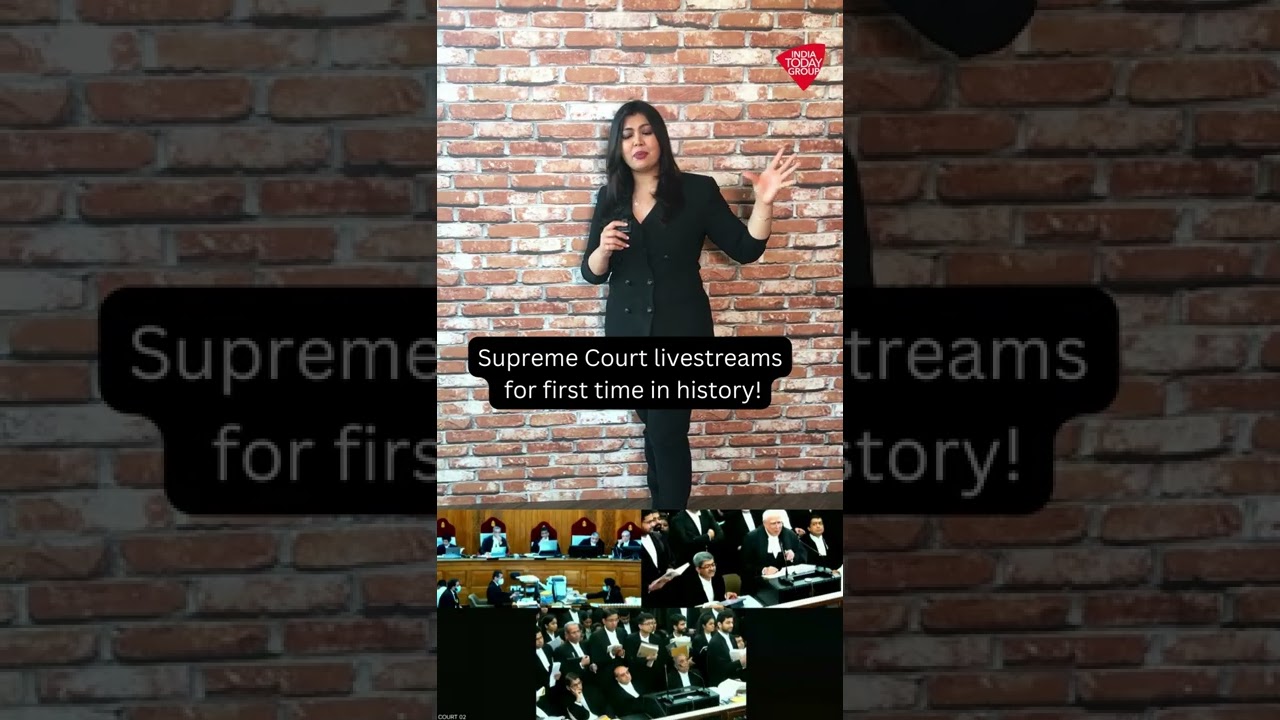 For The First Time In History, Supreme Court Of India Starts live-Stream Proceedings.