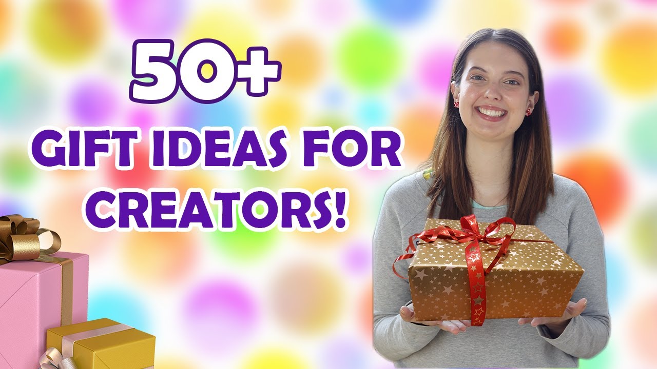50 GIFT IDEAS For CONTENT CREATORS | For every budget!