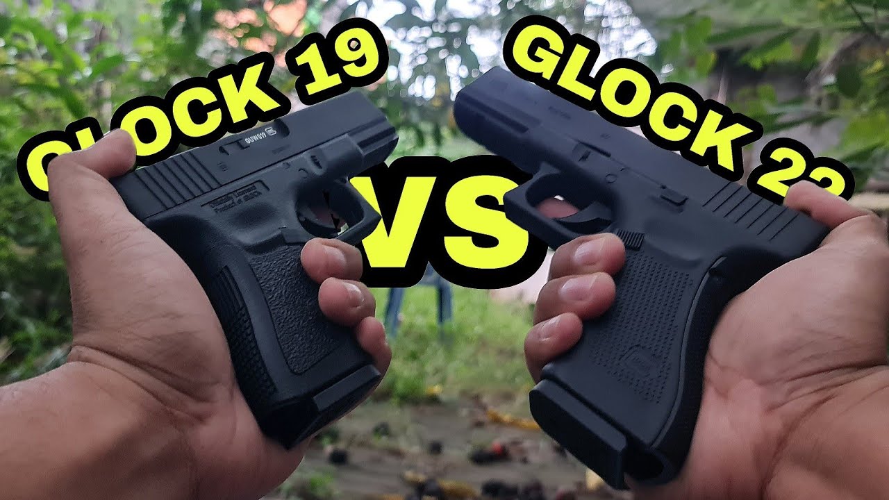 INI DIA YANG DI TUNGGU² OM GLOCK 19 UMAREX VS GLOCK 22 UMAREX