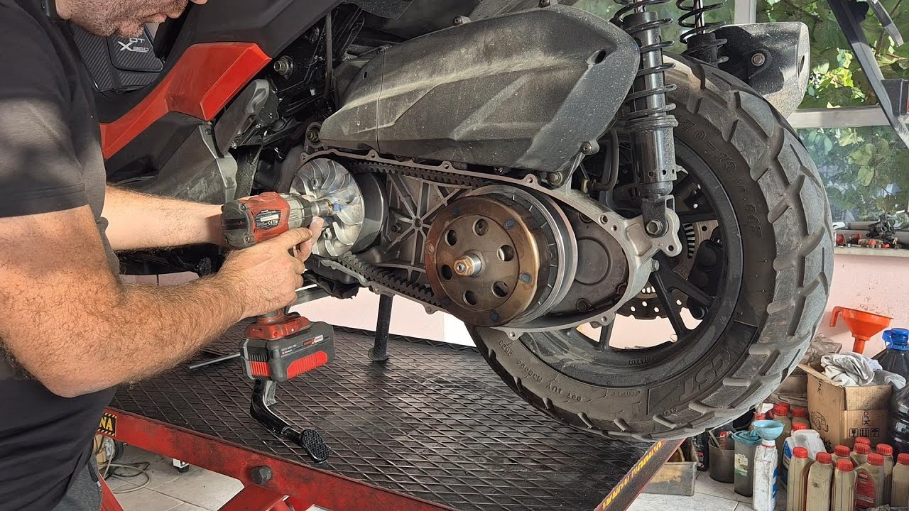 Kymco DTX 360 Varyatör Bakımı