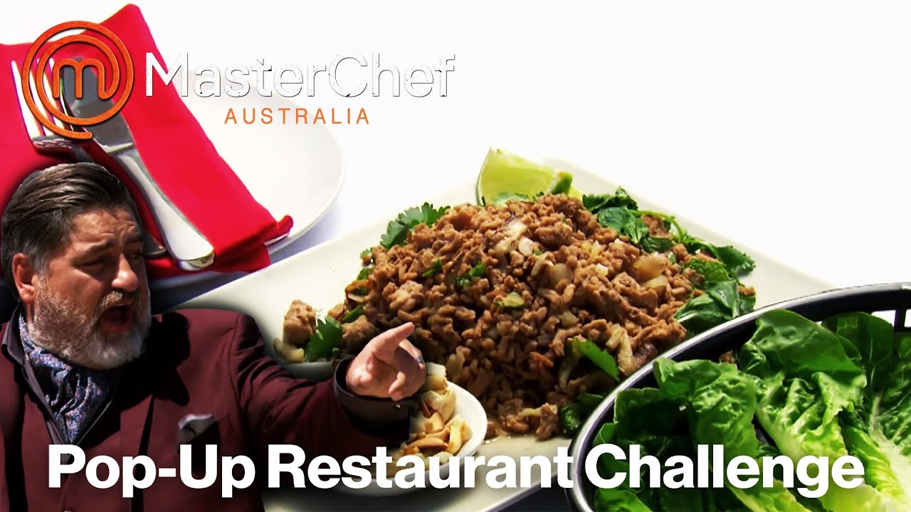Team Challenge: Pop-Up Restaurant | MasterChef Australia | MasterChef Australia