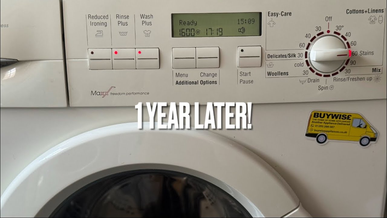 Bosch Logixx 1600 Express WFR3267GB - Cottons 60&deg;C Stains (1 YEAR SPECIAL!)