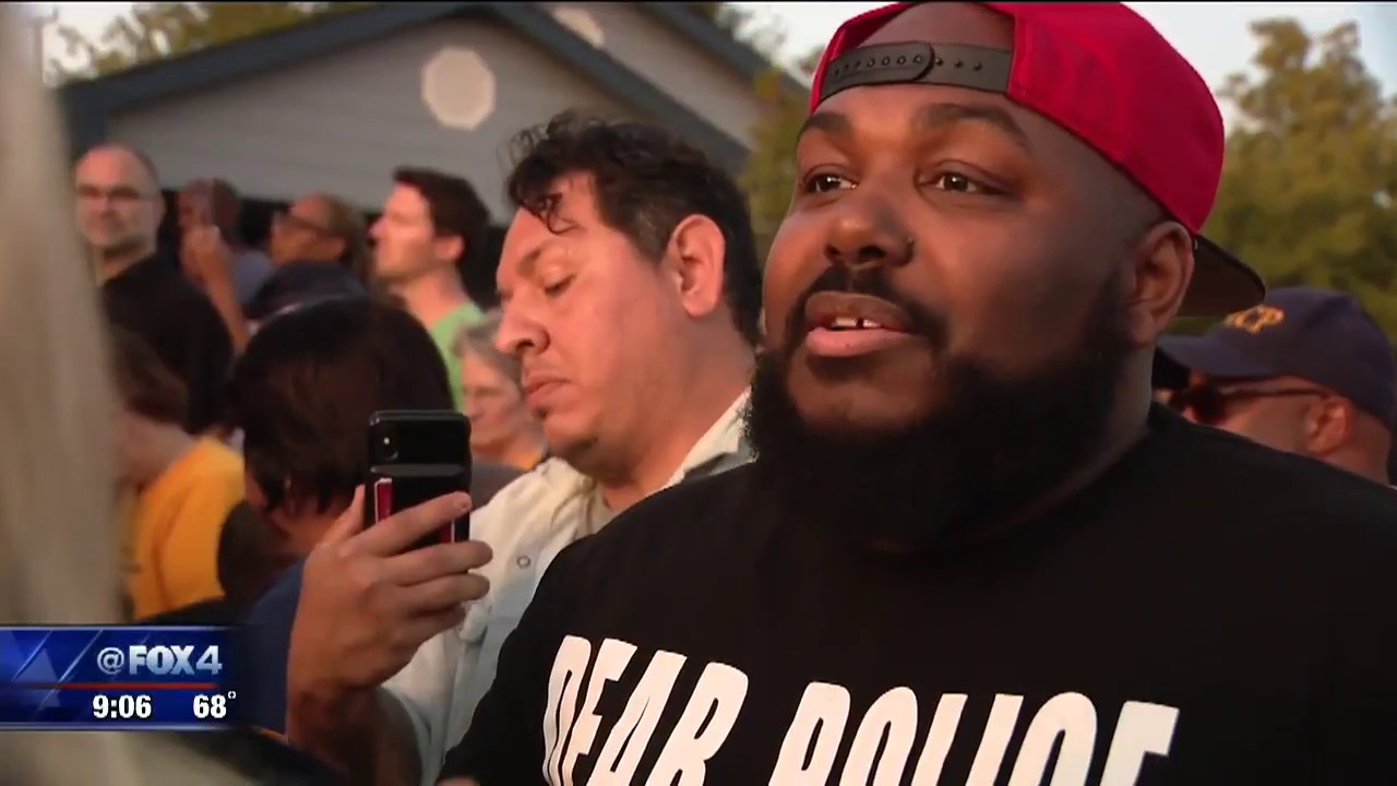Vigil, protest held for Atatiana Jefferson, shot in her own home by a Fort Worth police officer