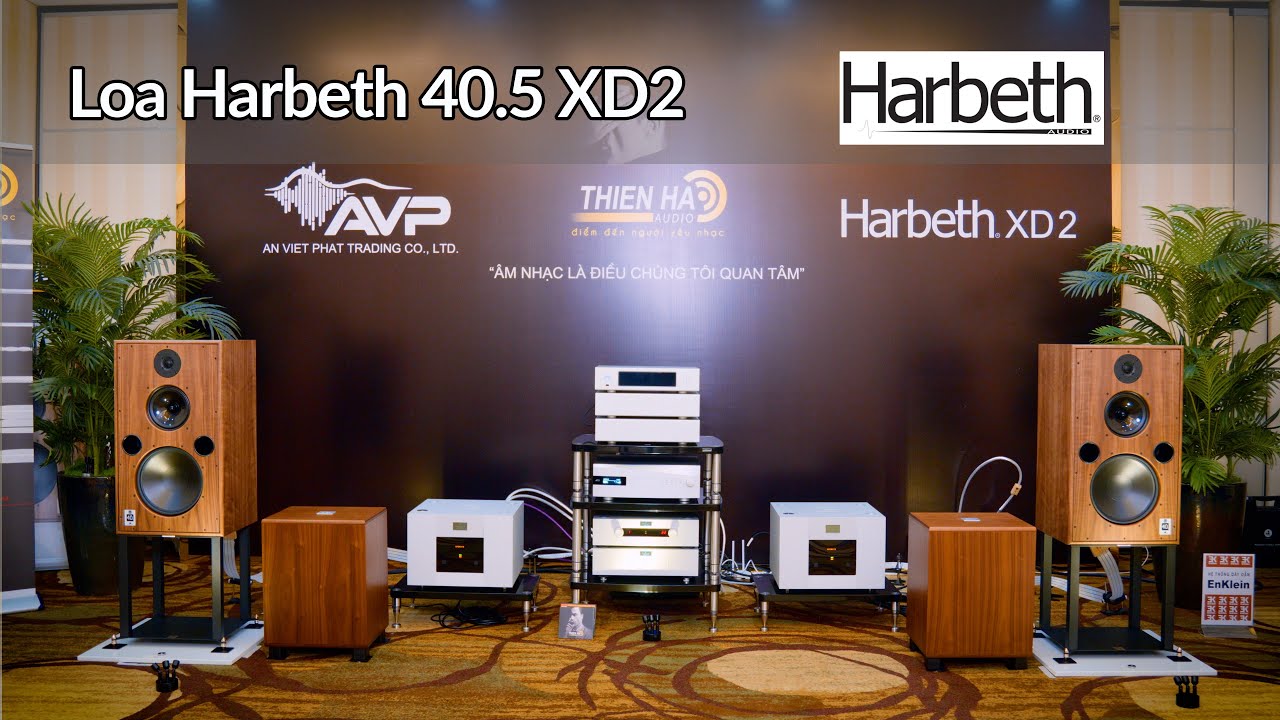 AVSHOW2025 - TP HCM - Hệ Thống Ultra - Hiend Loa Harbeth 40.5 XD2 Tham chiếu Pre Power Goldmund
